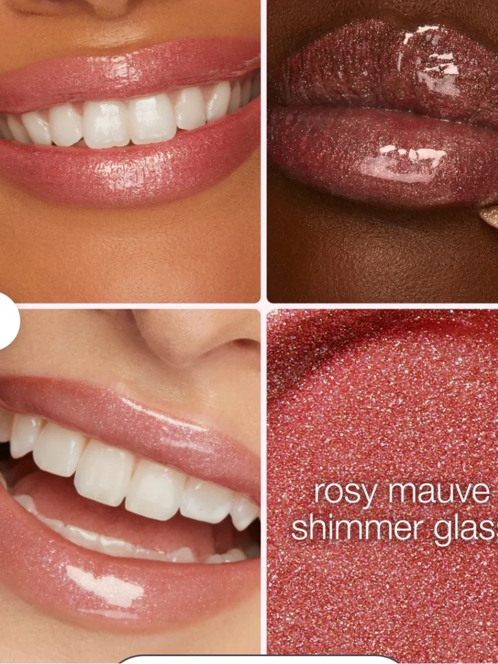 🌻Tarte Maracuja Juicy Lip Plump — Rosy Mauve Shimmer Glass New FullSz
